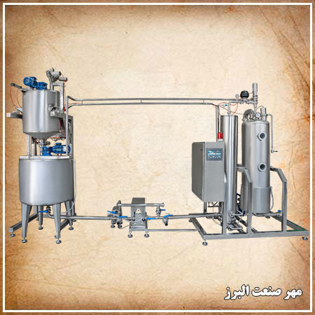 دستگاه پخت شیره اتوماتیک مخصوص پخت انواع شیره‌ها